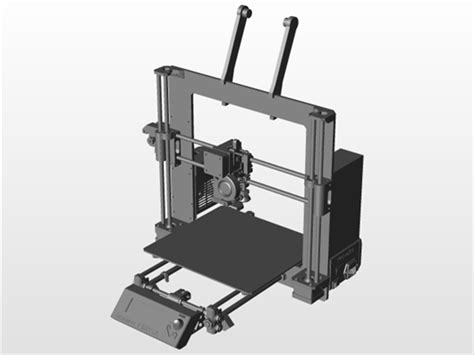 Prusa I3 Mk2打印机3d模型下载 三维模型 Step模型 制造云 产品模型