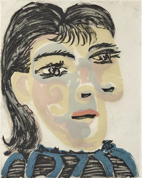 Pablo Picasso Tête De Femme N° 2 Portrait Of Dora Maar 1939 Galerie Jean François Cazeau