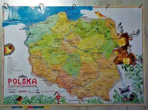 Mapa Polski Dla Dzieci Twoje Mapy