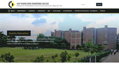 Access akgec.in. Top Private Engineering Colleges in Delhi, Ghaziabad, Uttar Pradesh