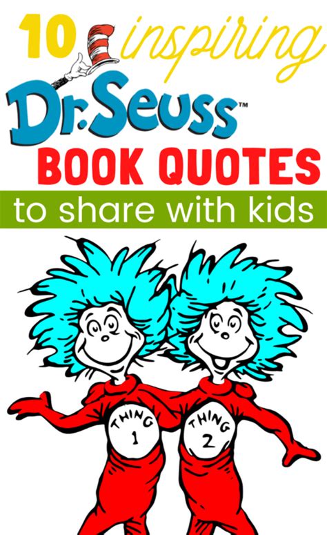 10 Inspiring Dr. Seuss Book Quotes to Share With Kids | But First, Joy