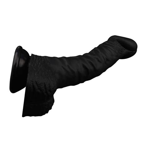 Politician Dildo Realistic cu Striații Testicule și Ventuză Just Love