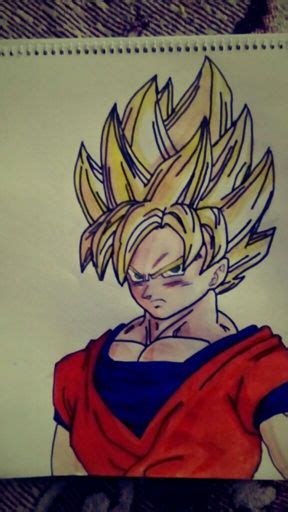 DIBUJO TERMINADO DRAGON BALL ESPAÑOL Amino