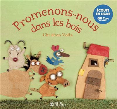 Promenons nous dans les bois cartonné Christian Voltz Christian