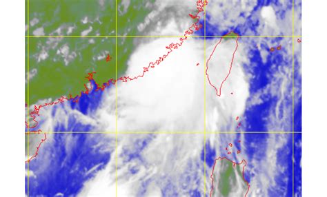 Tropical Cyclones In Track And Satellite Picture Of Typhoon