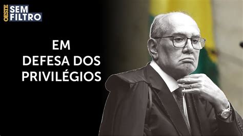 Gilmar Mendes não quer que Senado vote PEC que limita mandatos de