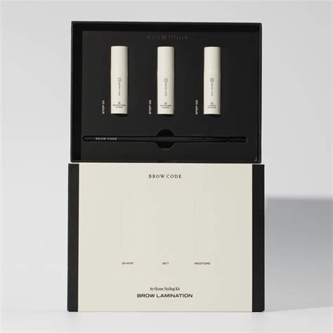 Eyebrow Lamination Products | Brow Code Professional Global