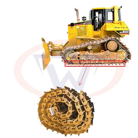 Crawler Dozer Undercarriage Parts D R D N Oil Track Link Assembly