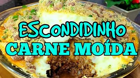 Receita Como Fazer Escondidinho De Carne Mo Da Youtube