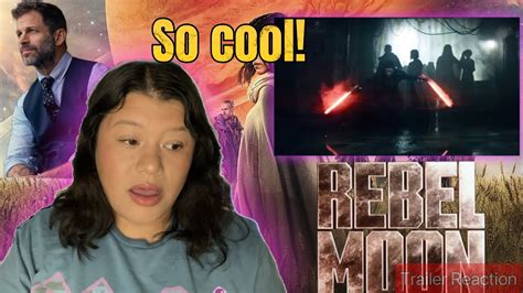 Rebel Moon Teaser Trailer Trailer Reaction YouTube