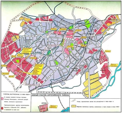 Карта застроек после землетрясения — Письма о Ташкенте
