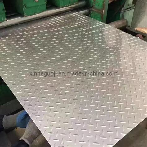 Steel Checkered Plate Ss 304s A283 310 Q195 Q135 Stainless Galvanized