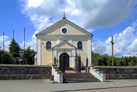 Wybudowany W 1872 Roku Kosciol Katolicki Pod Wezwaniem Swietej Posters