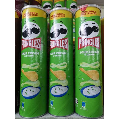 Pringles Sour Cream Onion Potato Crisps 158g Shopee Philippines