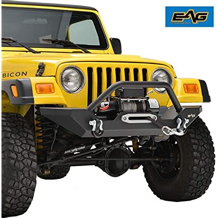 Amazon Eag Front Bumper And Rear Bumper Combo Black Textured