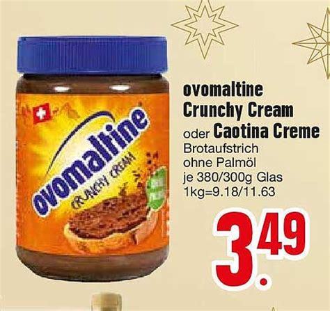 Ovomaltine Crunchy Cream Oder Caotina Creme Angebot Bei Edeka