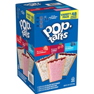 Pop Tarts Frosted Variety Pack 48 Ct Sam S Club