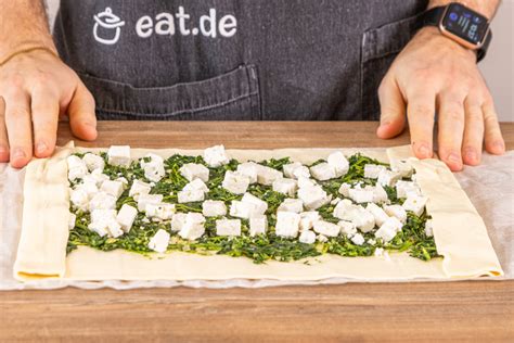 Feta Spinatstrudel Schnell Einfach Rezept