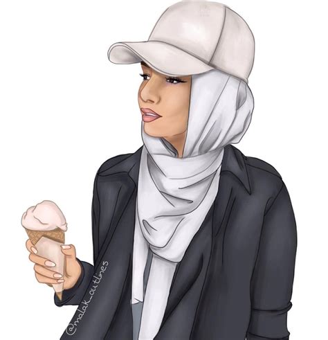 Pin By Luxyhijab On Hijab Illustration Hijab Cartoon