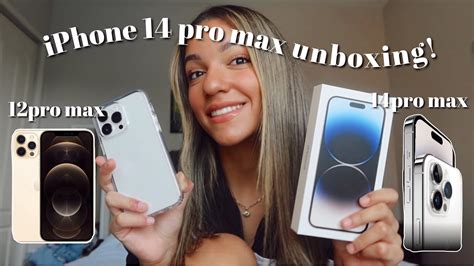 Unboxing The Iphone 14 Pro Maxsilver First Impressions Youtube