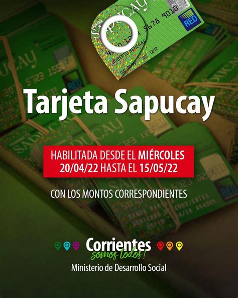 Desde Este Mi Rcoles Se Habilitan Las Tarjetas Sapucay Corrientes Al D A