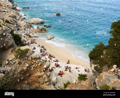 Cala Goloritze At The Golf Of Orosei Sardinia Stock Photo Alamy