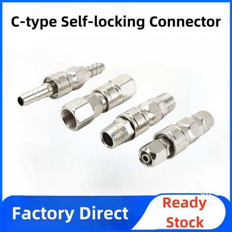 C Type Self Locking Compressor Plug Pp Sp Pm Sm Ph Sh Pf Sf Air