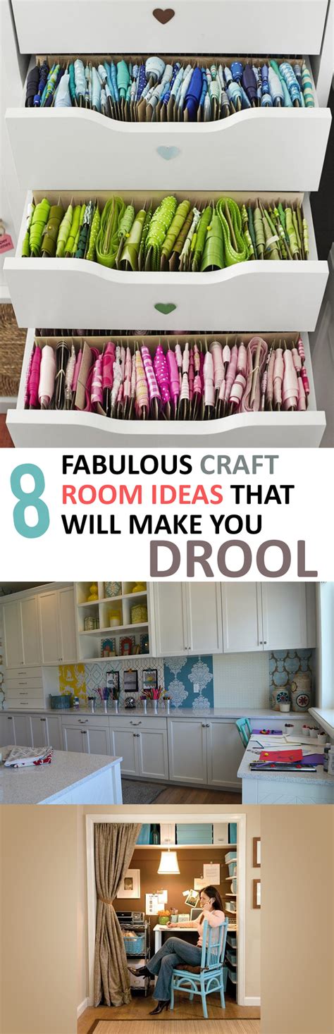 Fabulous Craft Rooms That Will Make You Drool