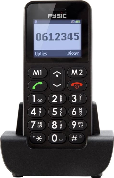 Fysic Senioren Gsm Mobiele Telefoon Grote Toetsen Big Button