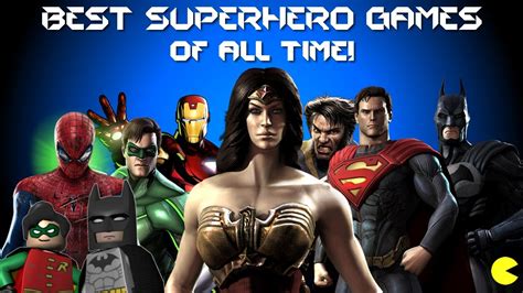 Best Superhero Games Of All Time Top Superhero Games Youtube