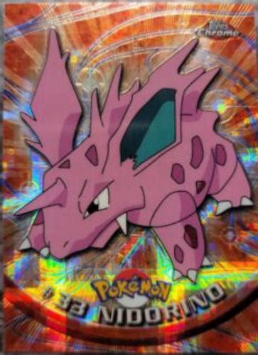 Nidorino Tekno 33 Prices Pokemon 2000 Topps Chrome Pokemon Cards