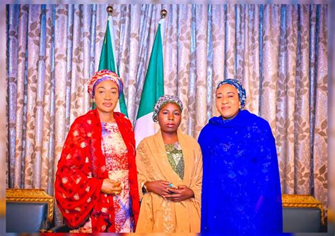 First Lady Welcomes Rescued Chibok Girl Assures On Her Going Back To