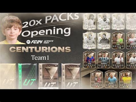 X Centurion Pack Opening Fc Youtube