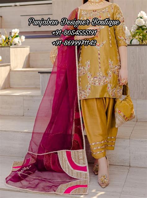 Punjabi Suits Salwar Designs Punjaban Designer Boutique