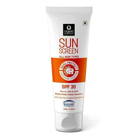 Buy Organic Harvest Sunscreen Spf 30 Pa Uva And Uvb 100 Gm 19