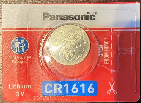 1 Mo Finance Panasonic Cr1616 3v Coin Cell Lithium Battery Retail Single Pack Buy Now Pay