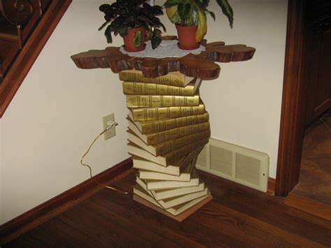 My Table Made Out Of Old Encyclopedias Re Pinned From My Cousin At The Used Bookstore Where I