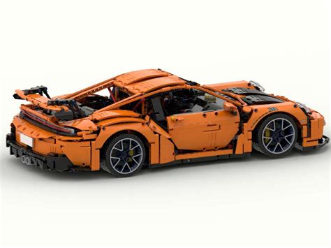 Lego Moc Porsche 911 Gt3 With Manuel Transmission By The One From The