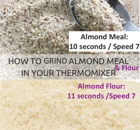 How To Mill Almond Meal And Almond Flour In Your Thermomix Fayi