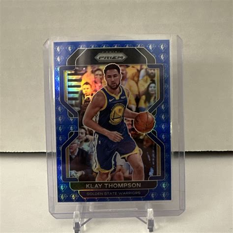 2021 22 Panini Prizm NBA 75th Anniversary Prizm 92 Klay Thompson For