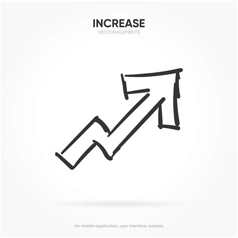 Premium Vector Financial Analysis Stats Icon Growing Graph Business