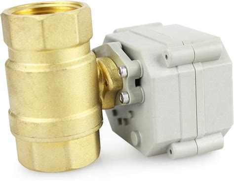 Hsh Flo Ac V V Dn Way Brass Motorized Ball Valve