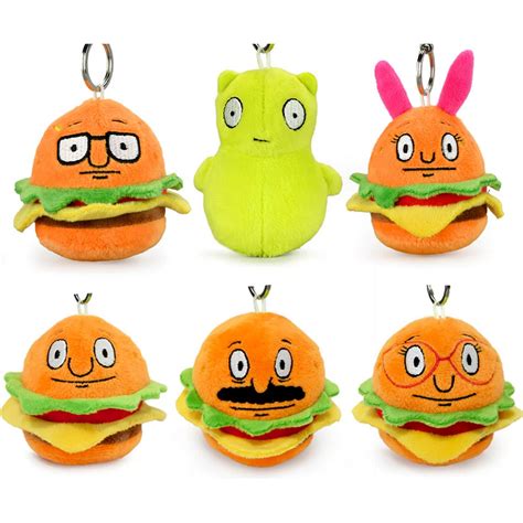 Bob S Burgers Plush Charms Case Of 24 Entertainment Earth