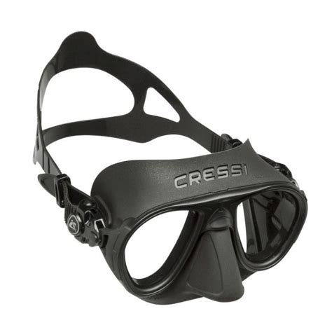 ALETAS MÁSCARAS Y TUBOS BUCEO CRESSI MASK CALIBRO Dark Negro