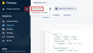 Chat Mesajla Ma Mod L Firebase Ayarlar N N Yap Land R Lmas Tr