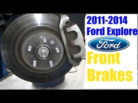 Changing Rear Brakes On 2018 Ford Explorer