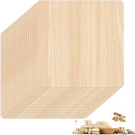 Pack A Mdf Wood Board Sheets Wooden Panels For Arts And Crafts