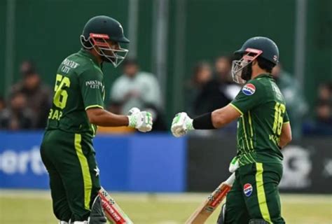 Ire Vs Pak Babar Azam Mohammad Rizwan Register Another Partnership