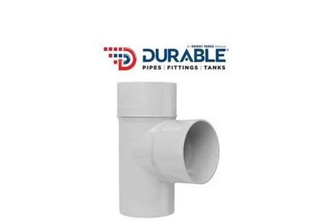 Durable Inch Swr Single Tee Mm Sol Fit Drainage At Rs Piece