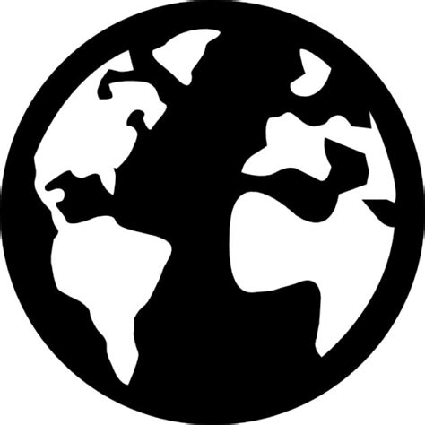 Free Icon Planet Earth Symbol